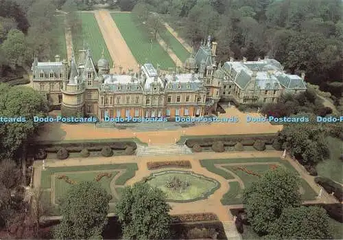 D113193 Buckinghamshire. Luftaufnahme. Waddesdon Manor. Burgess