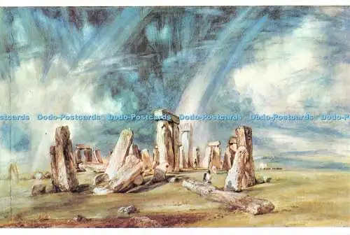 D111502 London. Victoria and Albert Museum. Stonehenge. John Constable. Die Medi