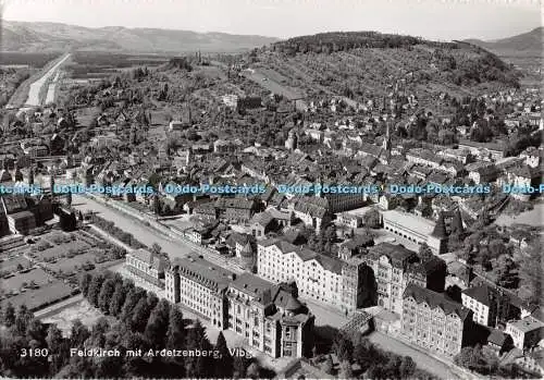 D111510 Feldkirch mit Ardetzenberg. Vlbg. Rhomberg. RP