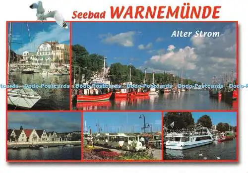 D114534 Seebad Warnemünde. Alter Strom. Mecklenburg Vorpommern. UP Verlag. U.Pe