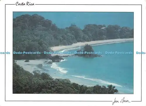 D114542 Costa Rica. Jean Mercier. Nationalpark Manuel Antonio. 1989. J. M. Tarj