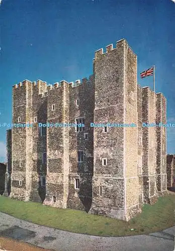 D118086 Kent. Dover Castle. Der Bergfried aus dem Westen. Ministerium für öffentliches Bauen