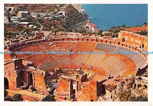 D113227 Taormina. Griechisches Theater. Nino Malambri