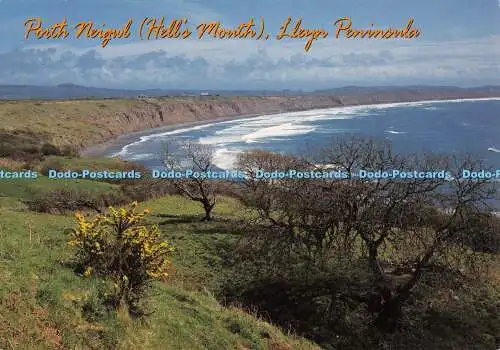 D114573 Porth Neigwl. Hells Mouth. Lleyn Peninsula. Hinde. Wales. Keltisches Bild