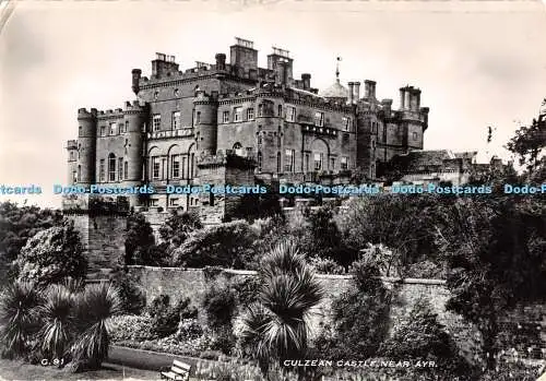 D113257 Schloss Culzean. In der Nähe von Ayr. RP. 1958