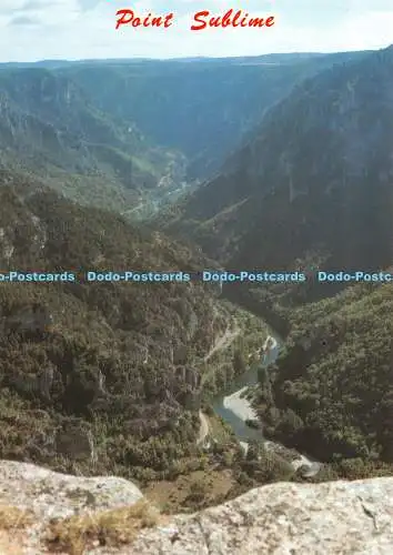 D118140 Point Sublime. Gorges Du Tarn. Apa Poux. As De Coeur