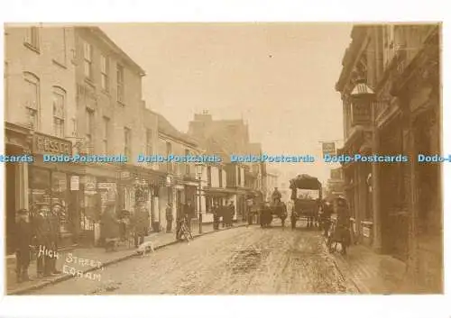 D114609 High Street. Egham. Edwardianische Ansicht der Egham High Street. Egham Museum Tr