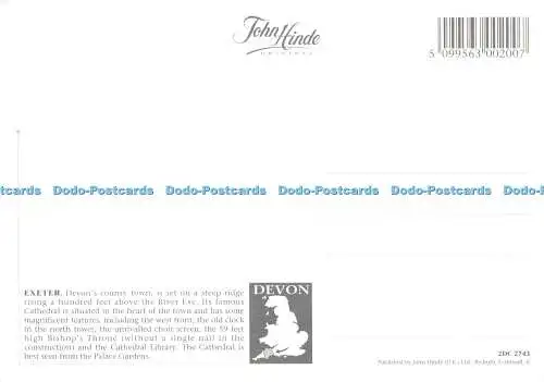 D116804 Kathedrale von Exeter. John Hinde