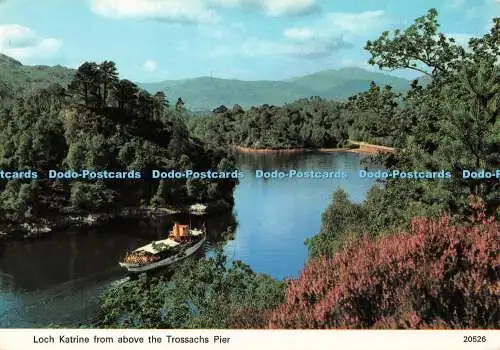 D113298 Loch Katrine von oberhalb des Trossachs Pier. Charles Skilton and Fry