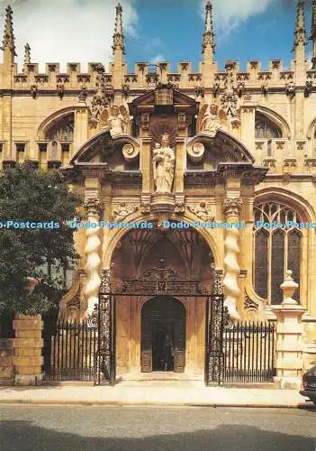 D111596 Oxford. Kirche St. Marien. Die Jungfrau Veranda. Thomas
