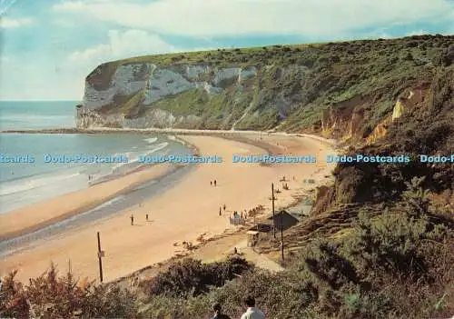 D114633 Whitecliff Bay. Isle of Wight. Dixon. 1978