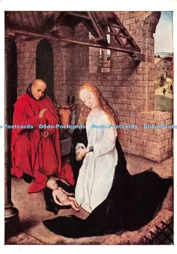 D111624 Köln. Wallraff Richartz Museum. Die Krippe. Hans Memling. Die Palla