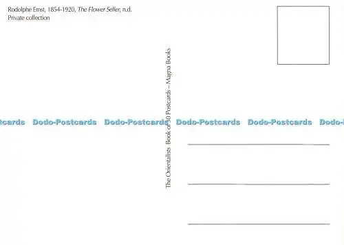 D111645 Privatsammlung. Der Blumenverkäufer. Rodolphe Ernst