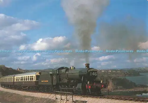 D114678 Torbay and Dartmouth Railway at Waterside. Jescards. Colourmaster Limite