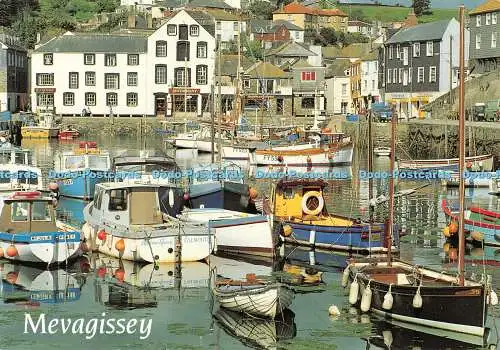 D116867 Mevagissey. Der Innenhafen. J. Lachs