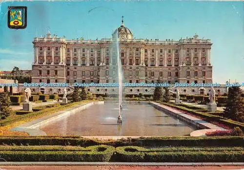 D113369 Madrid. Königspalast. Fisa. Nr. 18. Dominguez. Postales Escudo de Oro