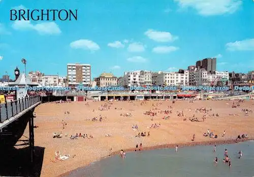 D116881 Brighton. Der Strand vom Pier. J. Lachs