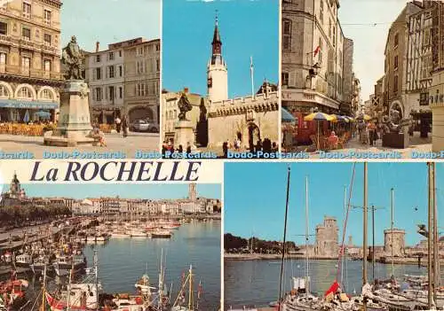 D113438 La Rochelle. Le Port. Du Vieux Chouan. Multi View. 1981