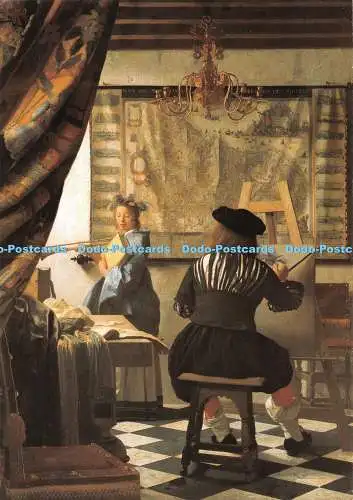 D111745 Wien. Kunsthistorisches Museum. Das Studio. Jan Vermeer. Alan Hutchiso