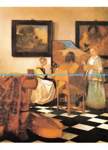 D111746 Boston. Isabella Stewart Gardener Museum. Das Konzert. Johannes Vermeer