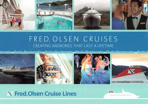 D113450 Fred Olsen Cruises. Erinnerungen schaffen, die ein Leben lang halten. Multi View