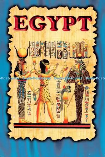 D118303 Ägypten. Postkarte