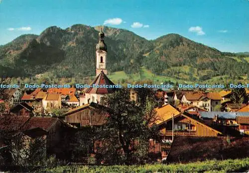 D113458 Lenggries im Isarwinkel. Blick Zum Brauneck. E. Feldbauer. Krüger