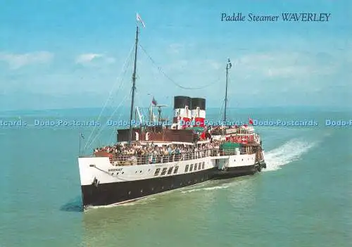 D116974 Raddampfer Waverley. J. Lachs