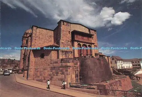 D114791 Qori Cancha. Sonnentempel. Cusco. Lima Touren. Power Postkarte. Wilfredo
