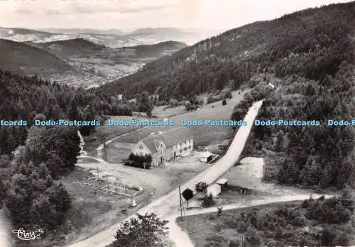 D116983 Le Col du Bonhomme. Eine Vue Aerienne. Combier Imp. Macon. RP