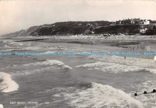 D116992 Cromer. East Beach. M. und L. National Series. 1957