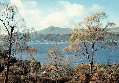 D113491 Inverness Shire. Loch Ness von Inverfarigaig. J. Arthur Dixon