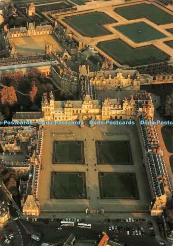 D111798 Chateau de Fontainebleau. Vue Aerienne. Scaalp. Pascal Crapet. 2004