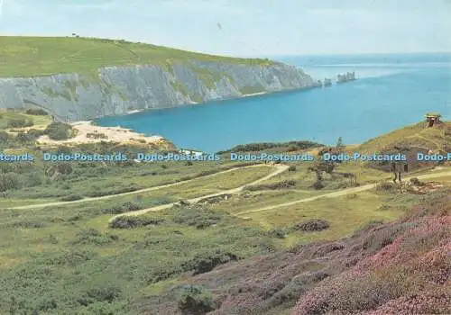 D113513 Alaun Bay und Nadeln. Isle of Wight. Dixon. 1977