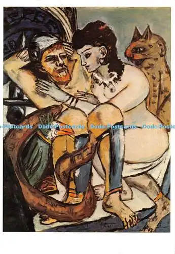 D111822 Hamburg. Kunsthalle. Odysseus und Calypso. Max Beckmann. Michel