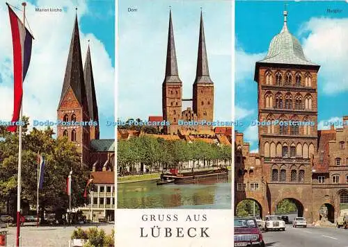 D117048 Gruss aus Lübeck. Andres. Anco. Multi View