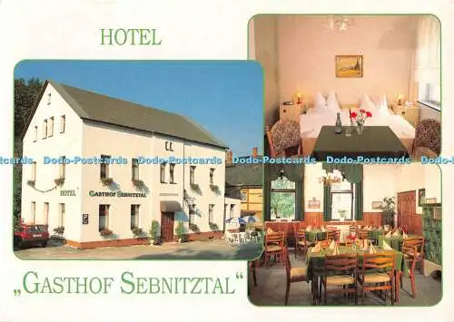 D117049 Hotel. Gasthof Sebnitztal. 1892 1992. A. und R. Adam. Inh. H. J. Kluge.