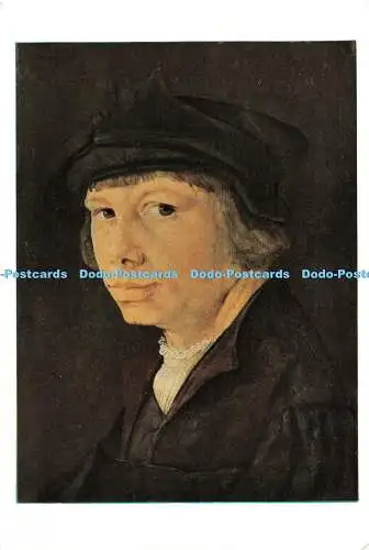 D111846 Selbstbildnis. Lucas Van Leyden. F. A. Ackermanns