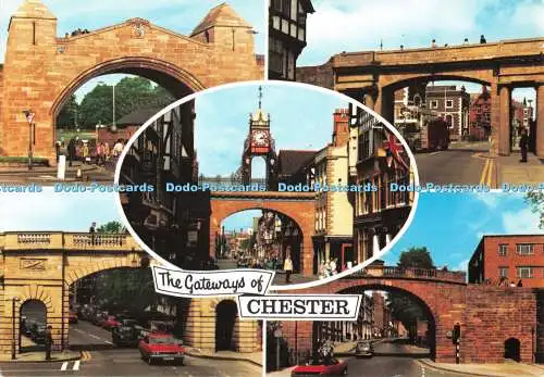 D113550 Gateways of Chester. Dennis. Multi View