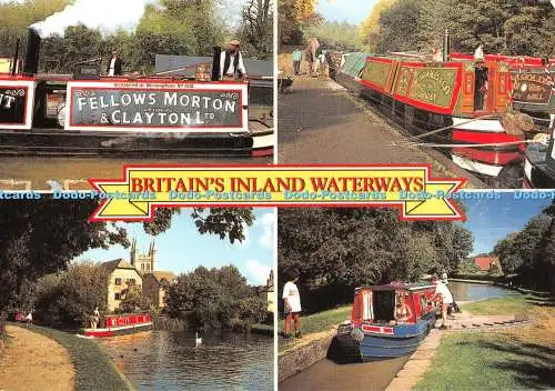 D117144 Britains Inland Waterways. Douglas M. Smith. 2002. Multi View