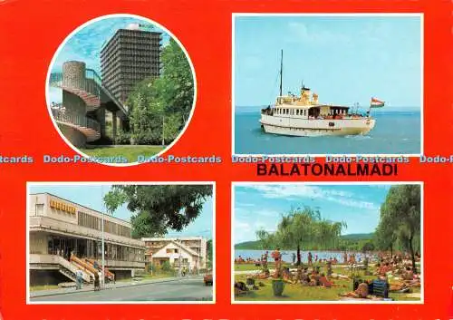 D114946 Balatonalmadi. Alap Kiadovallalata. Budapest. Multi View