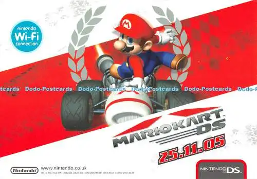 D114950 Nintendo Wi Fi Anschluss. Mariokart. 2005