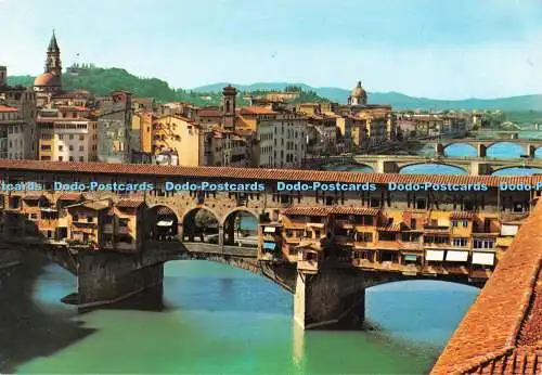 D118494 Firenze. Ponte Vecchio. Casa Editrice Giusti di Becocci. Kina. Nova Lux