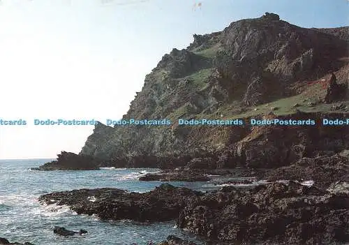 D118504 Prawle Point. Devons südlichster Punkt. Clare Pawley. Küstenkarten. De