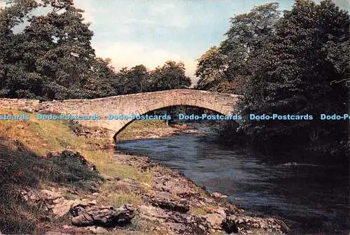 D113643 Stainforth Bridge. Yorkshire. Kenneth Scowen. Dixon. 1957