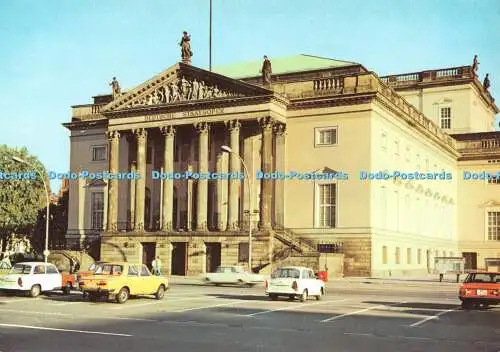 D118515 Berlin. Hauptstadt der DDR. Deutsche Staatsoper. Corazza. Berlin. Bild u