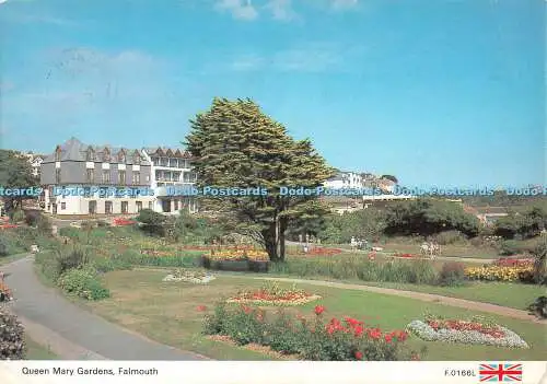 D113651 Queen Mary Gardens. Falmouth. Dennis. P. J. Sharpe. 1988