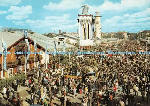 D118517 München. Oktoberfest. Blick auf die Festwiese. Anco