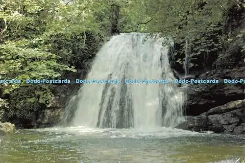 D117187 Janets Foss bei Malham. Dane Stone Karten. Stramongate Presse. Yorkshire