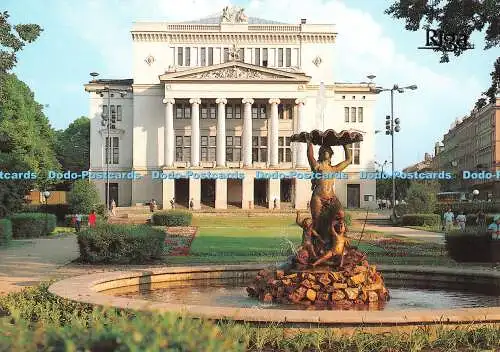 D113697 Lettische Nationaloper. Plakat. Moskau. 1989